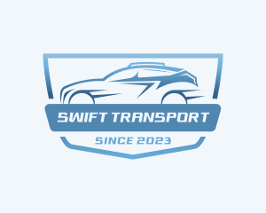 SUV Vehicle Transportation logo design