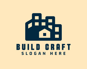 House Building Realty logo design