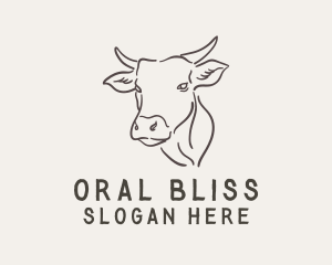 Cattle Livestock Cow Logo