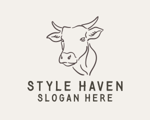 Store - Cattle Livestock Cow logo design
