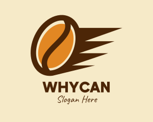 Fast Coffee Bean  Logo