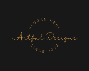 Classy Handwritten Signature logo design