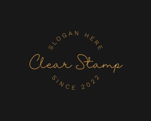 Classy Handwritten Signature logo design