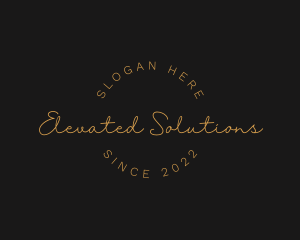 Classy Handwritten Signature logo design