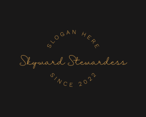 Classy Handwritten Signature logo design