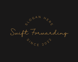 Classy Handwritten Signature logo design