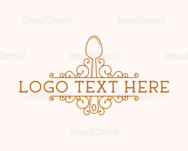 Fancy Gourmet Restaurant Logo