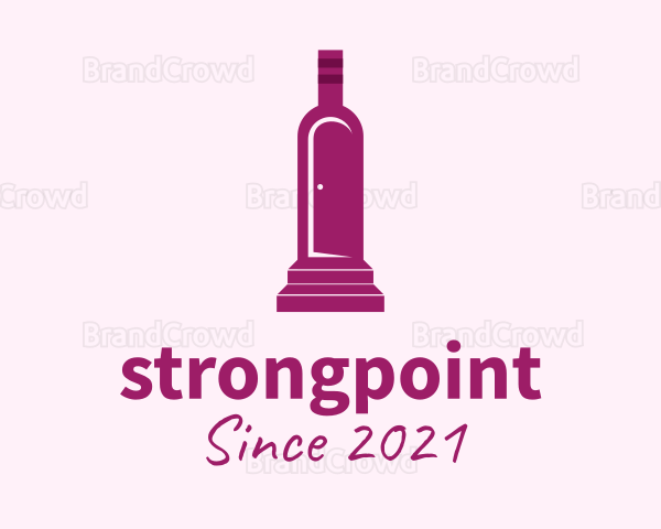 Purple Bottle Door Logo