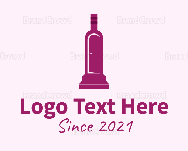 Purple Bottle Door Logo