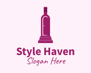 Purple Bottle Door  Logo