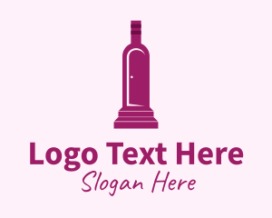 Purple Bottle Door  Logo