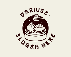 Korean - Dumpling Dimsum Restaurant logo design