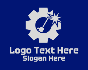 Welding Industrial Cog Logo