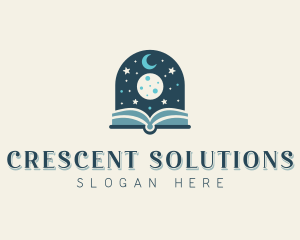 Crescent - Crescent Moon Publisher logo design