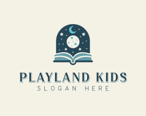 Crescent Moon Publisher logo design