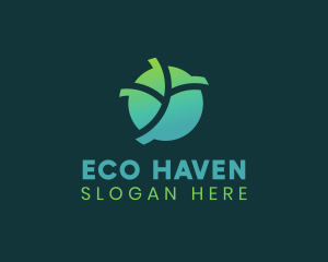 Nature - Natural Eco Leaf logo design