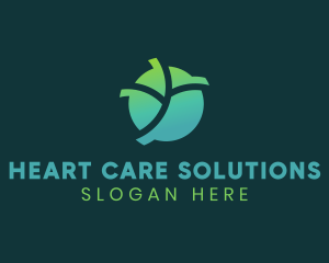 Natural Eco Leaf logo design