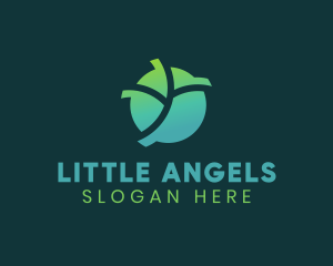 Natural Eco Leaf logo design