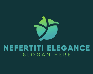 Natural Eco Leaf logo design