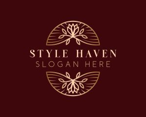 Luxury Floral Decor Logo