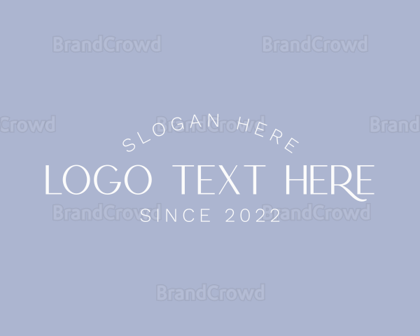 Stylish Fashion Brand Logo