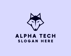 Alpha Wolf Team logo design