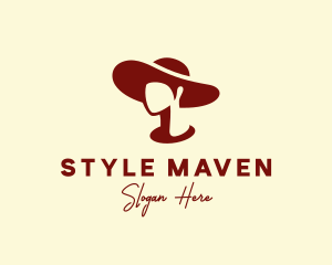 Fashionista - Fashionista Floppy Hat logo design