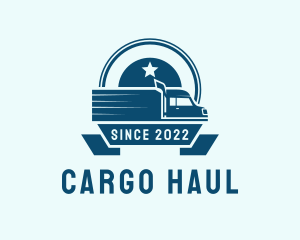 Truck Transportation Delivery  logo design