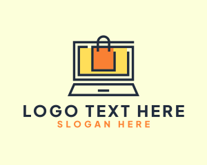 Supermarket - Online Market Bag logo design