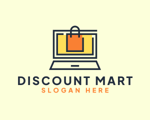 Sale - Online Market Bag logo design