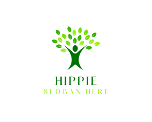 Gardener - Human Tree Wellness Spa logo design
