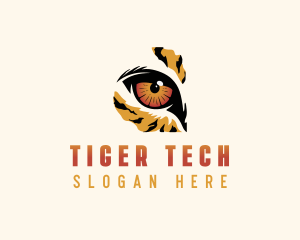 Wild Tiger Eye logo design