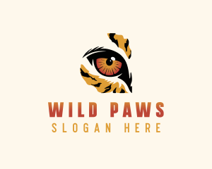 Mammal - Wild Tiger Eye logo design