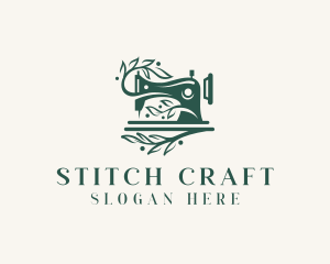 Sewing - Sewing Machine Seamstress logo design