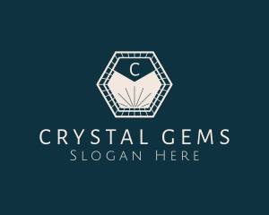 Jewelry Boutique Hexagon logo design