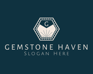 Jewelry Boutique Hexagon logo design