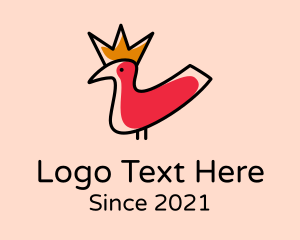 Doodle - King Bird Doodle logo design