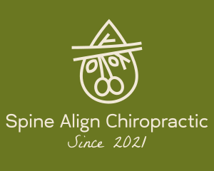 Wellness Olive Branch Oil  logo design