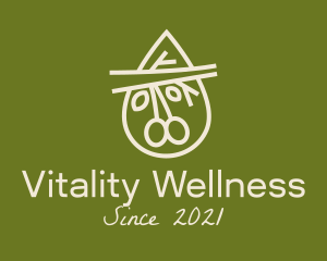 Wellness - Wellness Olive Branch Oil logo design