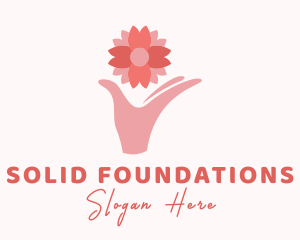 Flower Hand Beauty Spa Logo