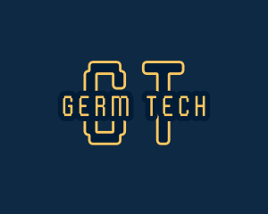 Pixel Tech Cyberspace logo design