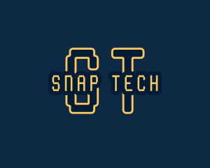 Pixel Tech Cyberspace logo design