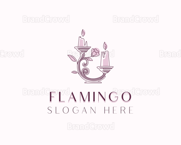 Scented Flower Candle Logo
