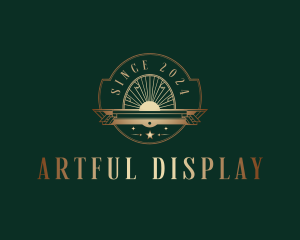 Elegant Art Deco Boutique logo design