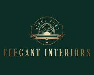 Elegant Art Deco Boutique logo design