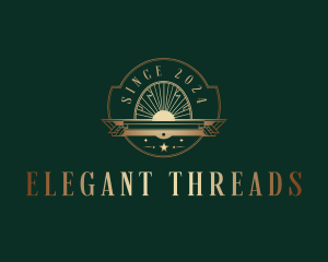 Elegant Art Deco Boutique logo design