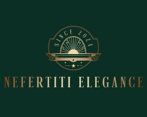 Elegant Art Deco Boutique logo design