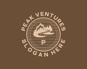 Mountain Peak Travel logo design