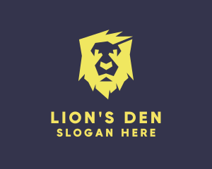 Wild Lion Mane logo design