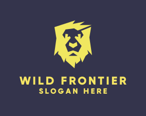 Wild Lion Mane logo design